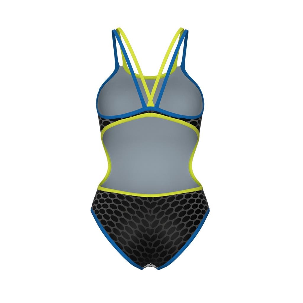 Arena Women's One Scale Double Cross Back One Piece Swimsuit