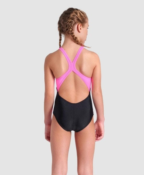 Arena Girl's Rhythm V Back One Piece Swimsuit