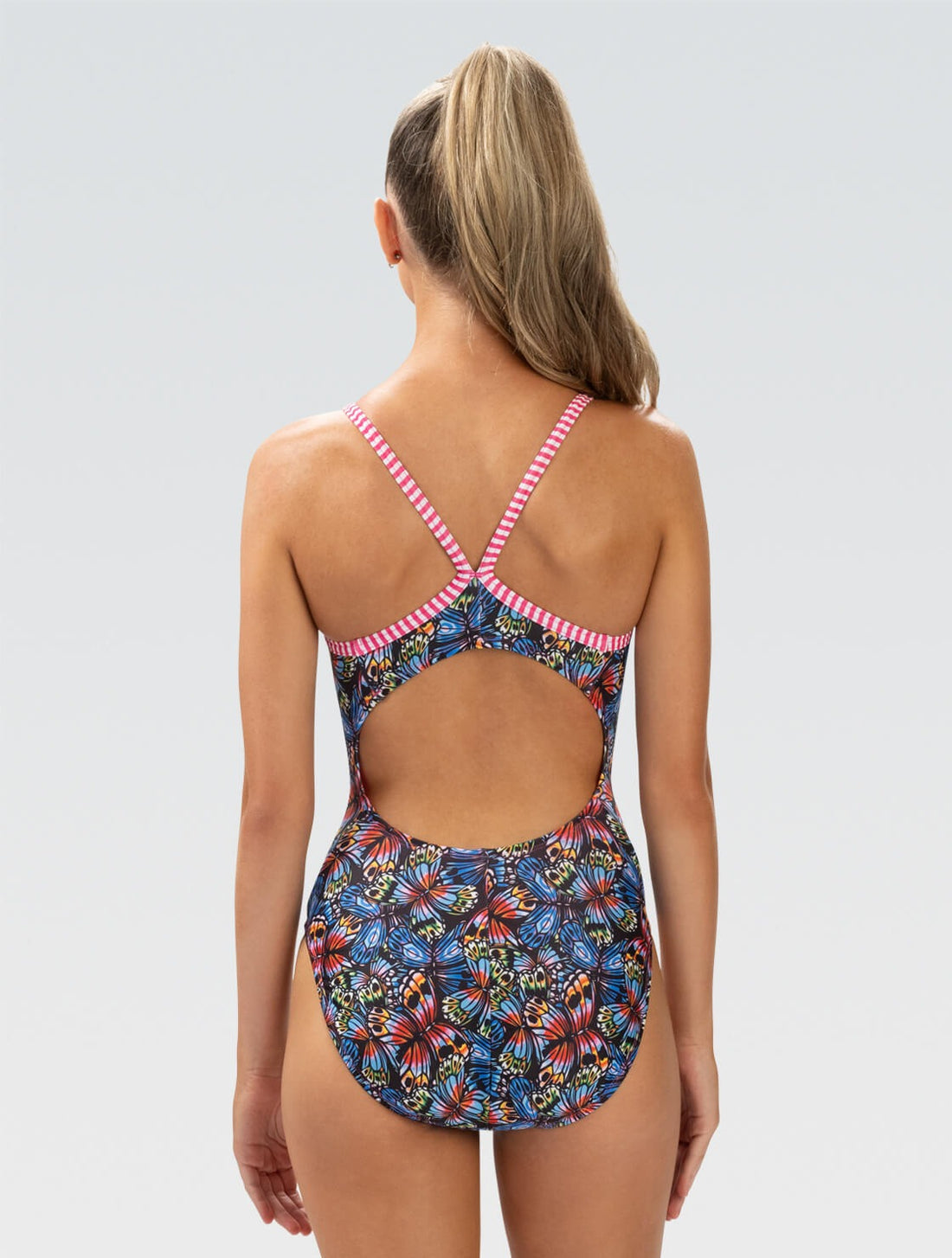 Dolfin Women's Uglies Flutter By V-Back One Piece Swimsuit