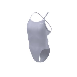 Nike Hydrastrong Solid Lace Up Tie Back One Piece