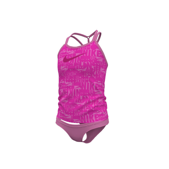 Nike Girl's Retro Flow T-Crossback Tankini Set