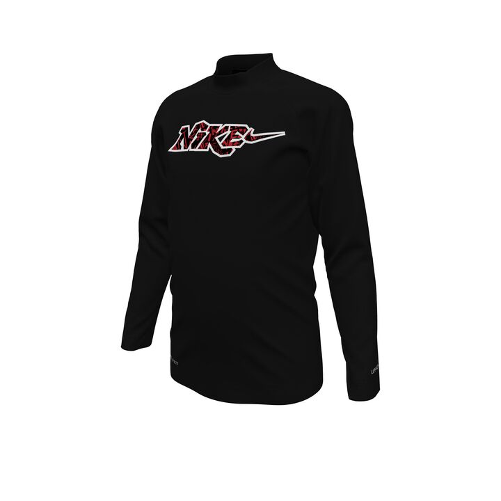Nike Boy's Multi Logo Long Sleeve Hydroguard