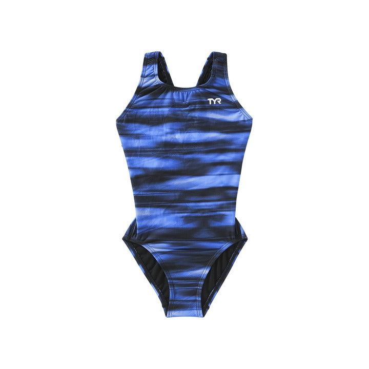 TYR Girls' Technowave Maxfit One Piece Swimsuit