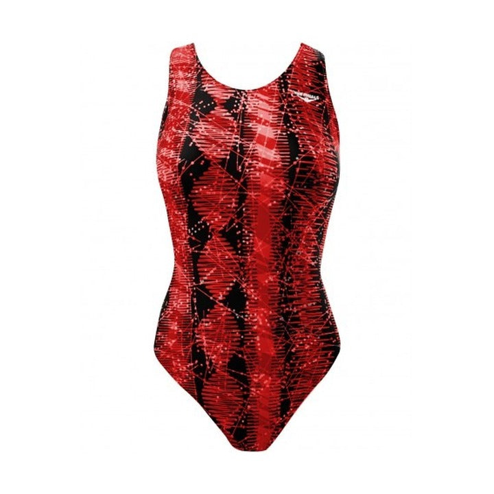 The Finals Girls' Edge Waveback One Piece Swimsuit