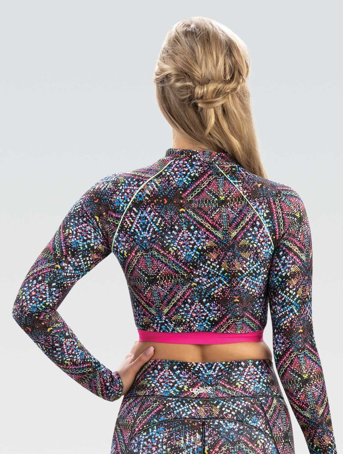 Uglies Revibe Star Light Cropped Mock Neck Rash Guard