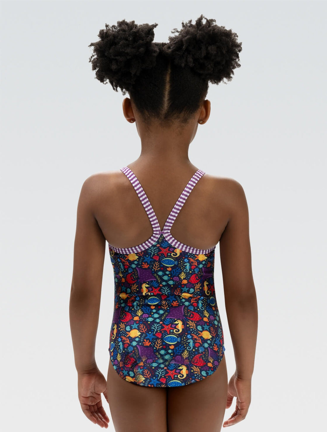 Dolfin Little Girls' Little Fish One Piece Swimsuit