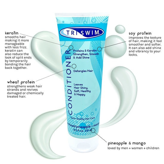 TRISWIM Conditioner 8.5oz | sunkissed pineapple + mango