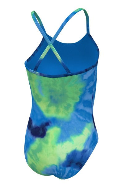 Nike Girl's Tie Dye Crossback One Piece