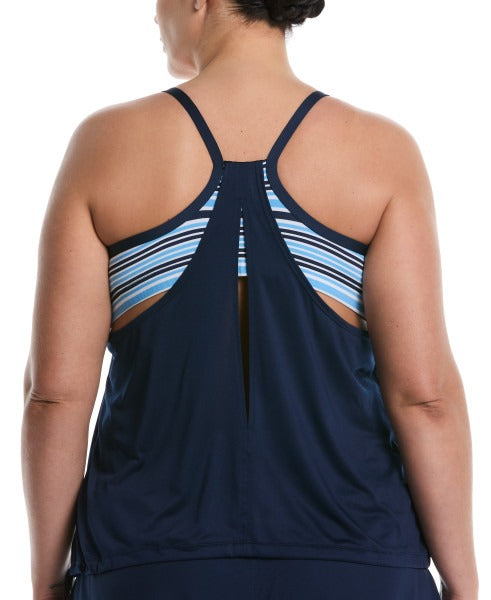 Nike Women's Layered One Piece Tankini