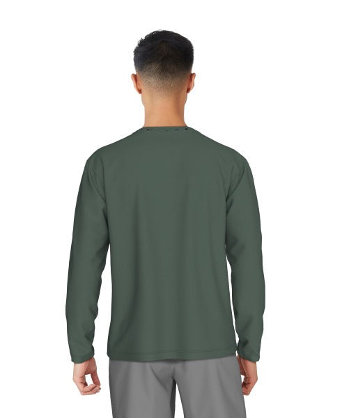 Nike Luxe Letter Men's Long Sleeve Hydroguard Shirt