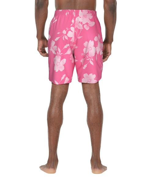 Nike Men's Floral 9 Inch Volley Short