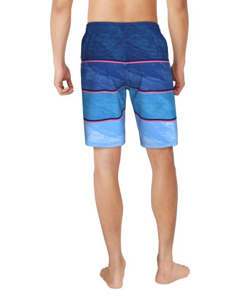 Nike Men's Wave Stripe 9 Inch Volley Short