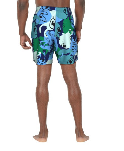 Nike Men's 7 Inch Printed Volley Short