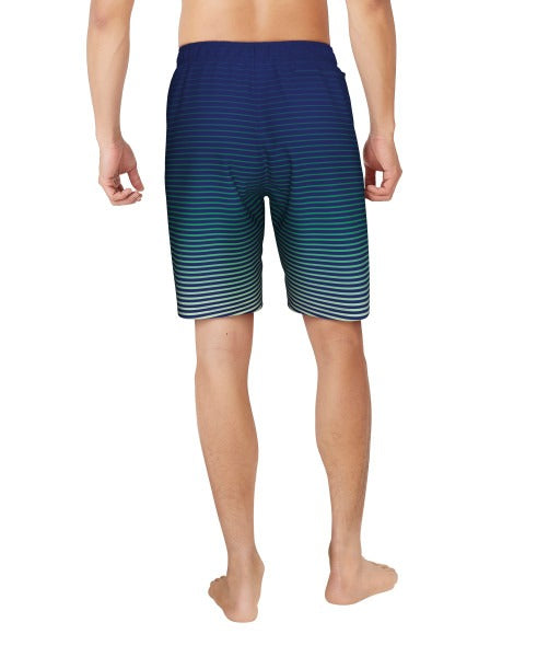 Nike Men's Stripe Print 9 Inch Volley Short