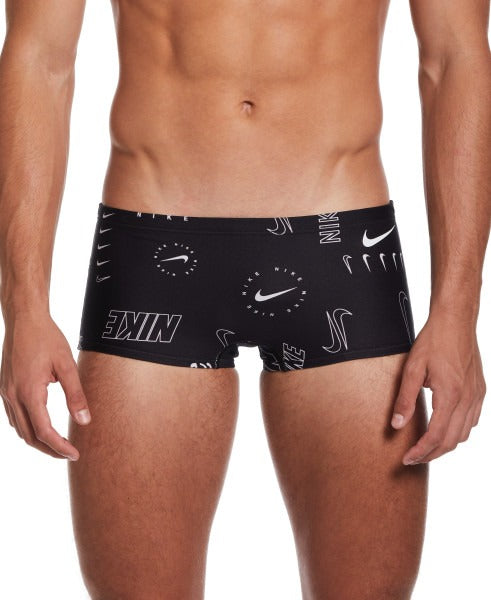 Nike Men's Hydrastrong Multi Print Square Leg Swimsuit